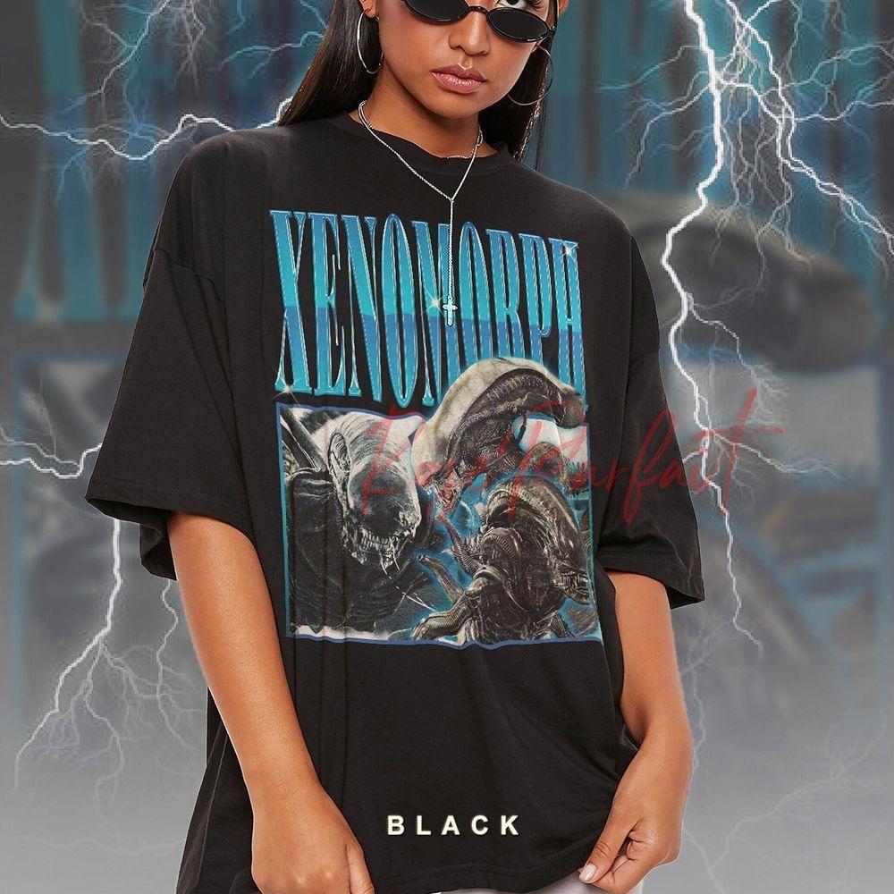 The Alien Xenomorph Retro Vuitino Shirt